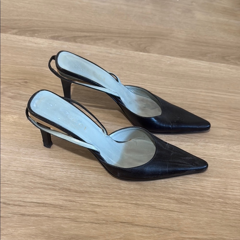Gucci Black Stiletto Heels